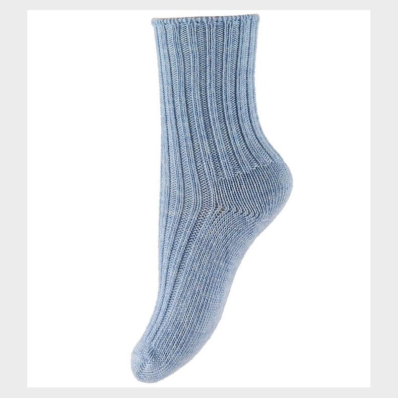 Joha Str�mper - Uld - Lysebl�