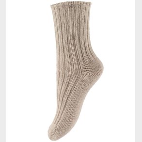 Joha Str�mper - Uld - Lys Beige