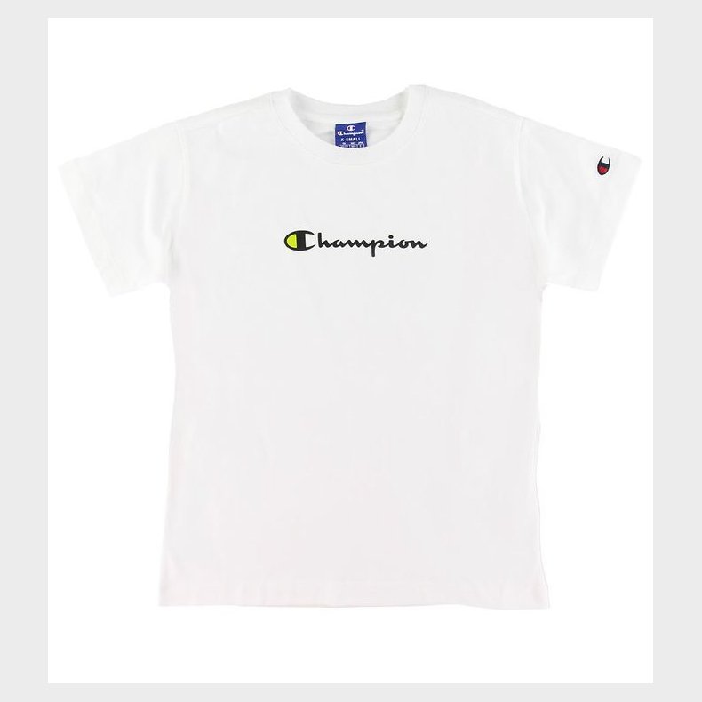 Champion Fashion T-shirt - Hvid m. Logo