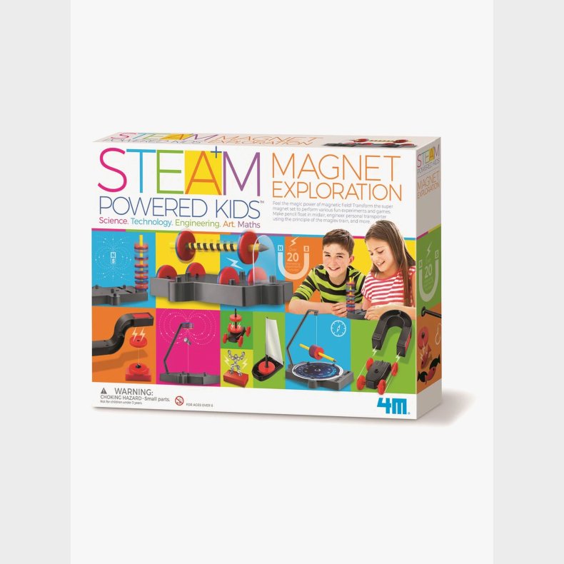 4M STEAM Powered Kids Eksperimentst Magneter