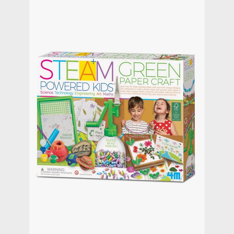 4M STEAM Powered Kids Eksperimentst Papir-krea