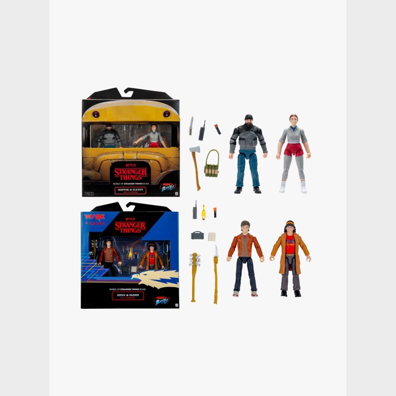 Stranger Things Figurs�t Core 2-pak, Blandet