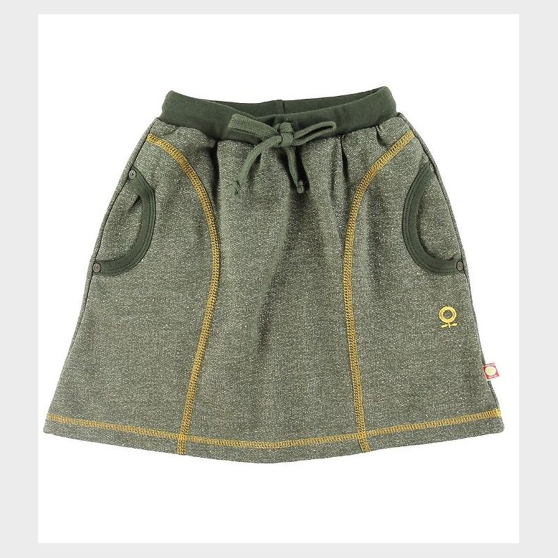 Katvig Nederdel - Meleret Armygrn