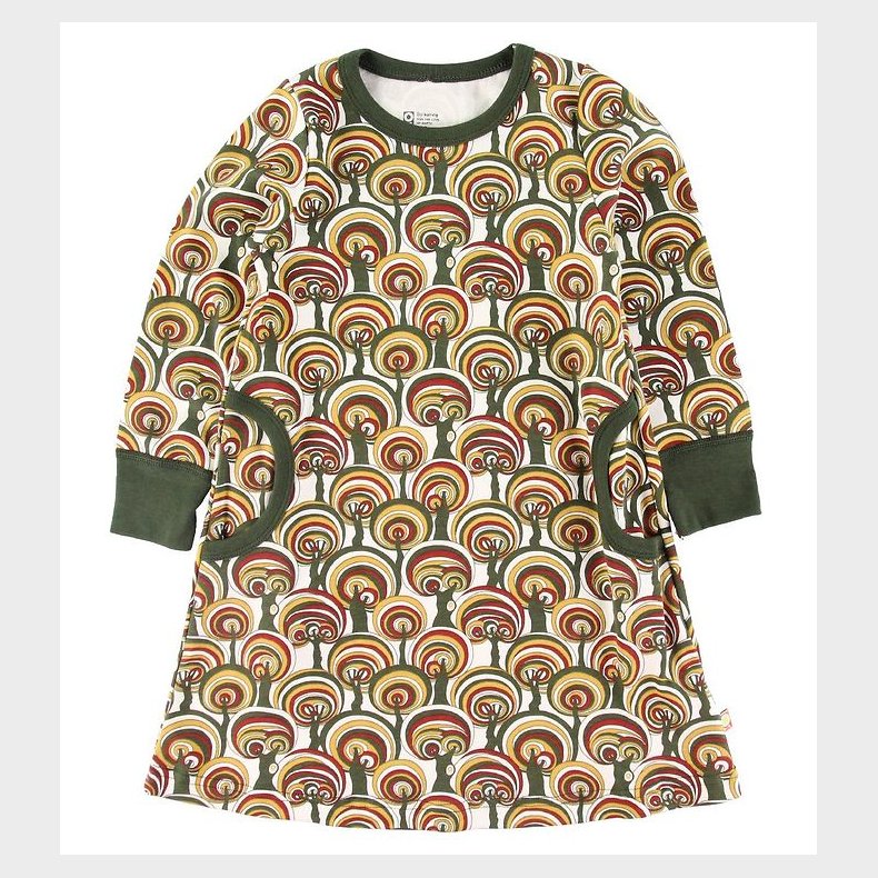 Katvig Kjole - Armygrn m. Trer