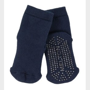 Melton Strmper - Let's Go - Navy m. Antiskrid