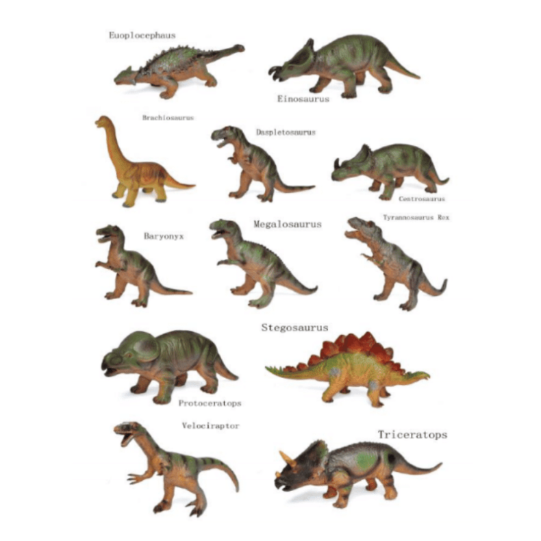 Stor Bld Dinosaur  - Legekammeraten.dk