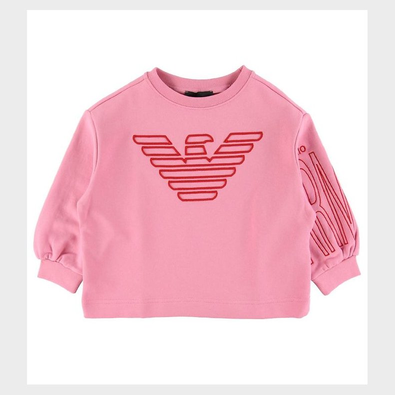 Emporio Armani Sweatshirt - Rosa m. Logo