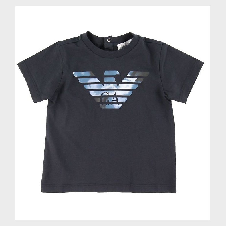 Emporio Armani T-shirt - Navy m. Logo