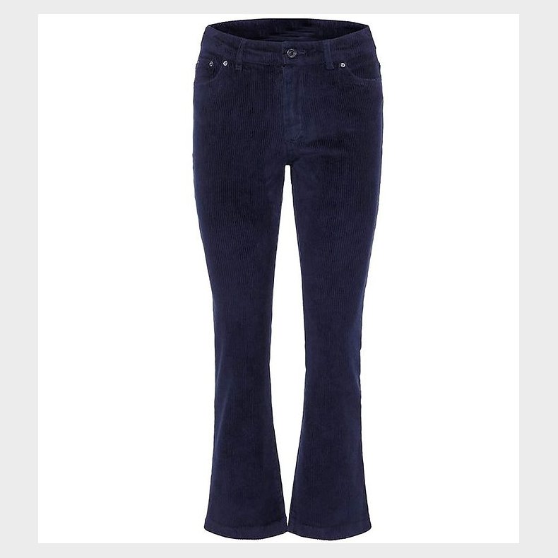 The New Fljlsbukser - Flared Cord - Black Iris