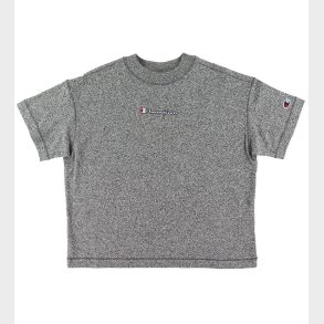 Champion Fashion T-Shirt - Grmeleret m. Logo