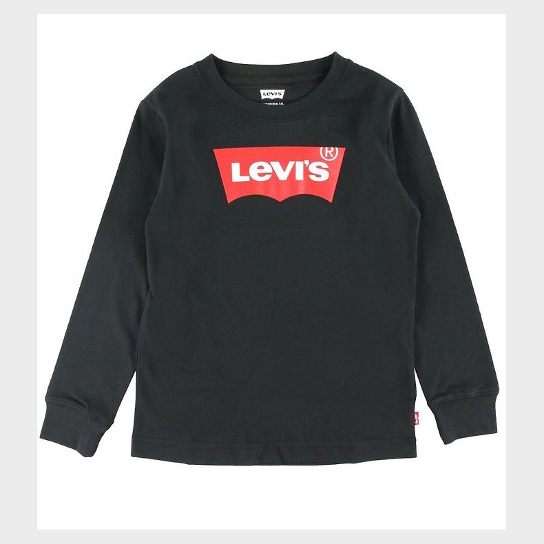 Levis Bluse - Batwing - Sort m. Logo