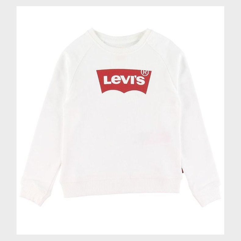 Levis Sweatshirt - Batwing - Hvid m. Logo