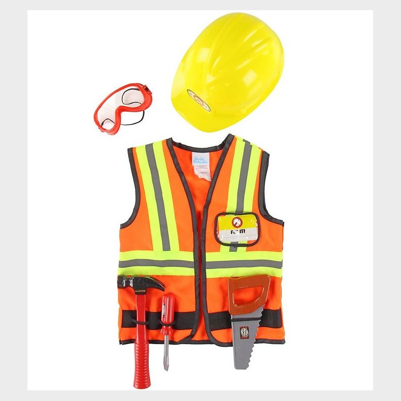 Great Pretenders Udkl�dning - Bygningsarbejder - Orange