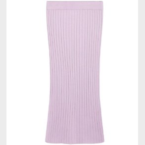 Grunt Nederdel - Else - Rib - Light Purple