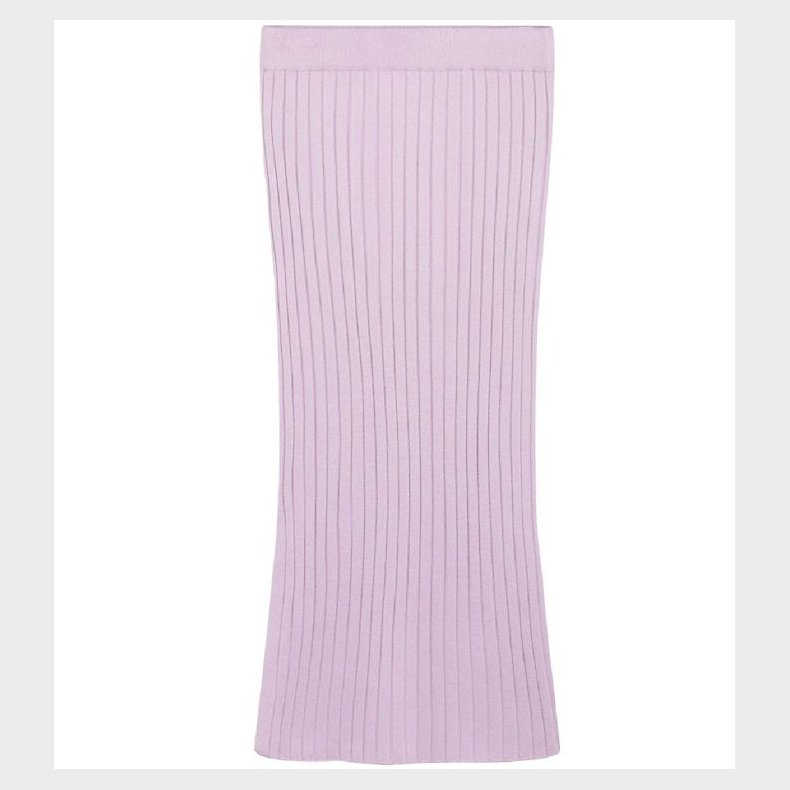 Grunt Nederdel - Else - Rib - Light Purple