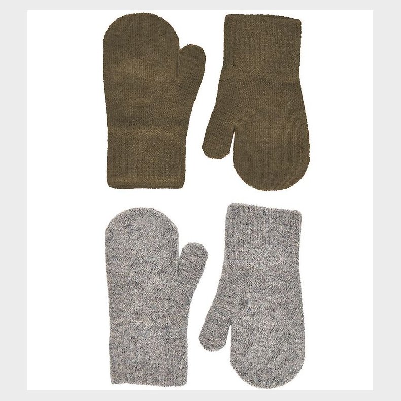 CeLaVi Luffer - Uld/Nylon - 2-pak - Military Olive/Grmeleret