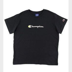 Champion Fashion T-shirt - Sort m. Logo