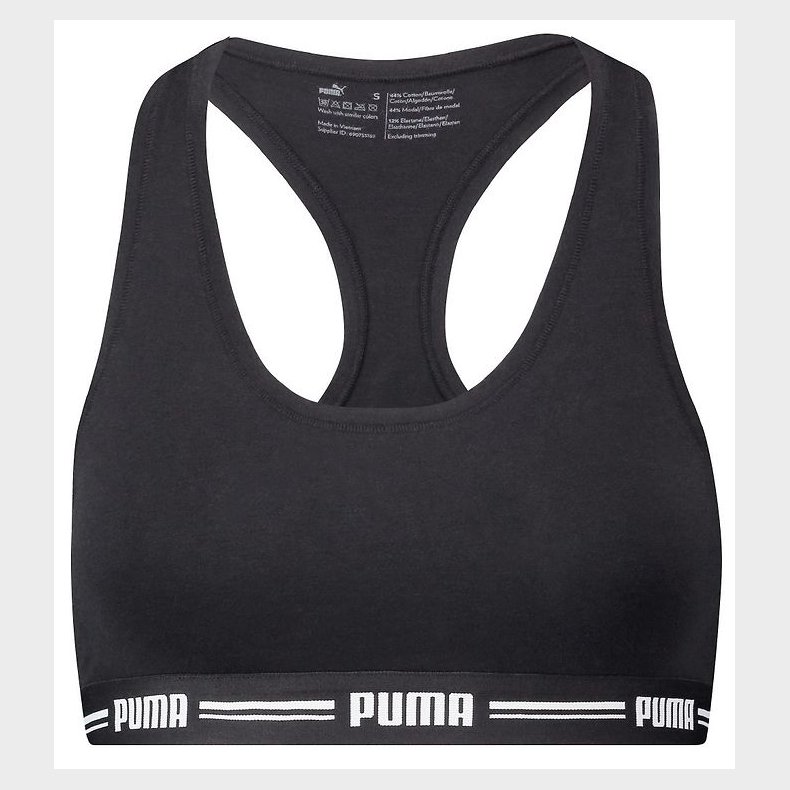 Puma Top - Racerback - Sort