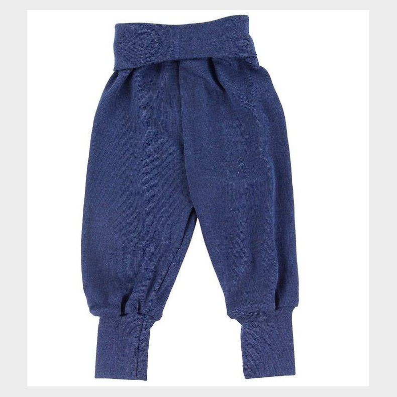 Engel Bukser - Uld/Silke - Marine