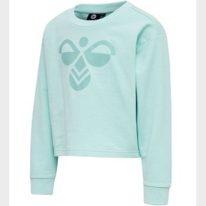 Hummel Sweatshirt - Cropped - hmlCinco - Turkis