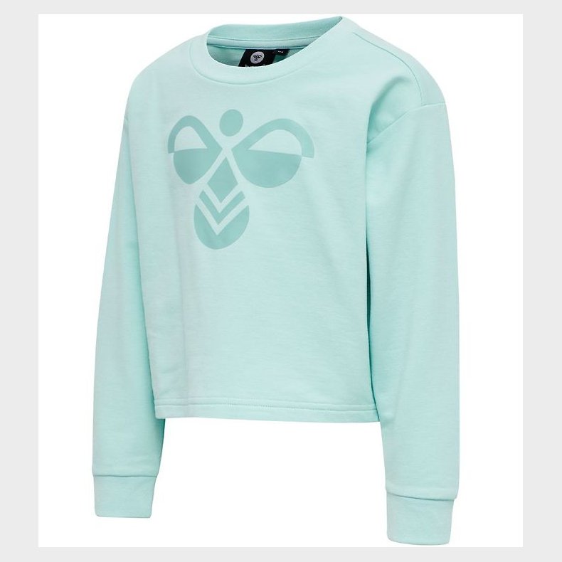 Hummel Sweatshirt - Cropped - hmlCinco - Turkis