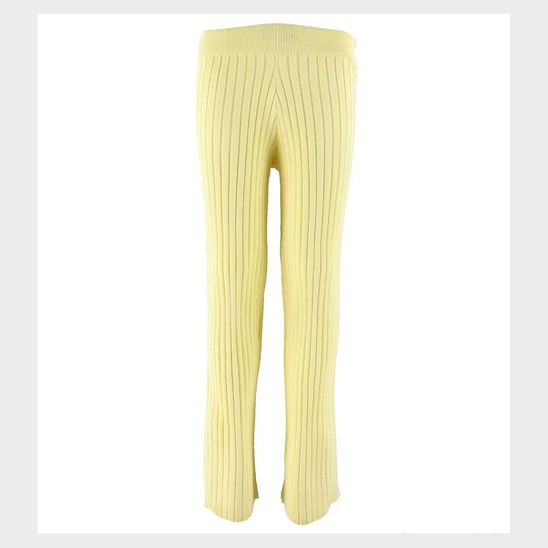 Grunt Bukser - Rib - Kitt - Gul