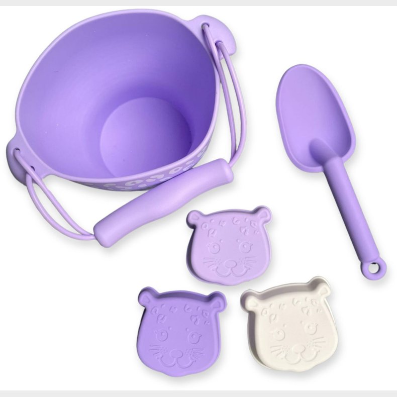 Swim Essentials Strands�t 4 Dele, Purple Leopard