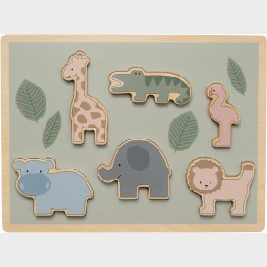 Jabadabado Puslespil Safaridyr