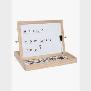 Jabadabado Leg- og Lr-kasse med Bogstaver &  Tal