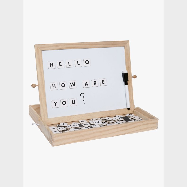 Jabadabado Leg- og Lr-kasse med Bogstaver &  Tal