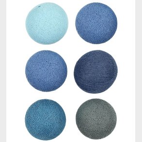 Iris Lights Lysk�de - 290 cm - 20 Lys - Ocean Blue