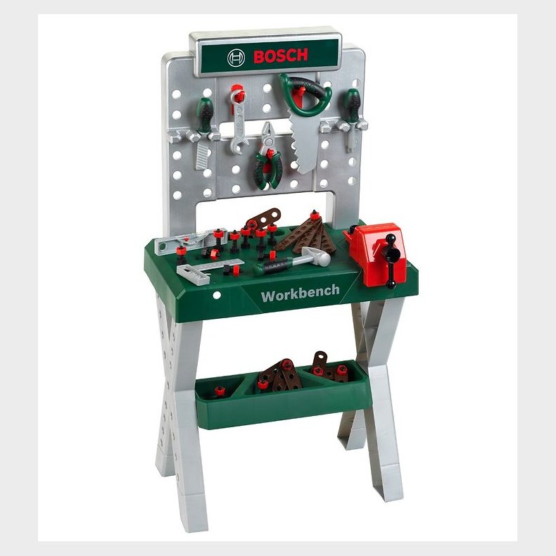 Bosch Mini Arbejdsbnk - Legetj - Mrkegrn/Slv