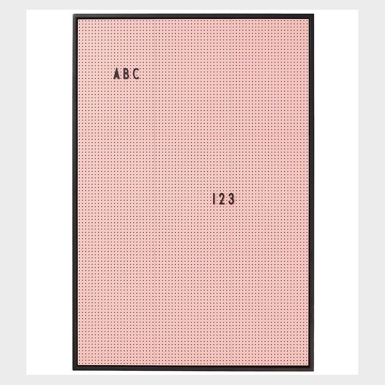 Design Letters Tavle - A2 - Pink