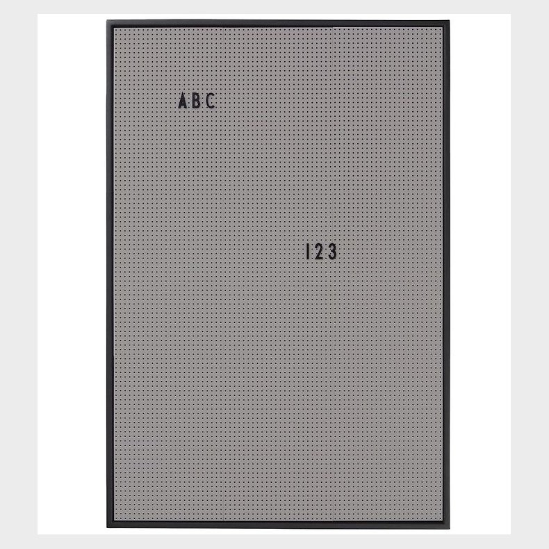 Design Letters Tavle - A2 - Mrk Gr