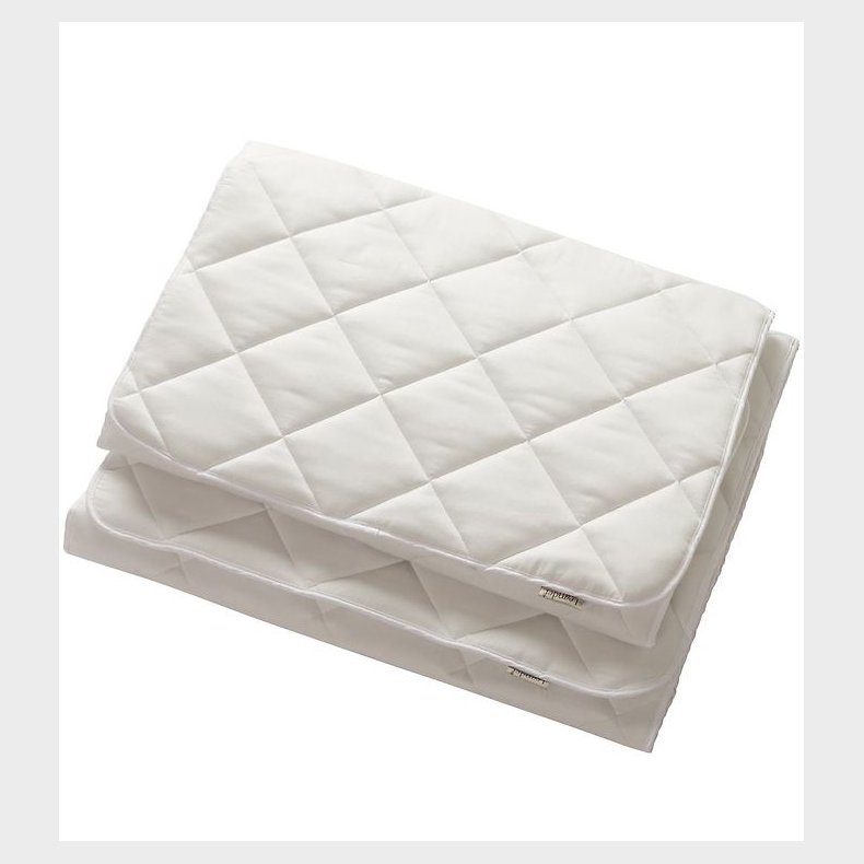 Leander Luna Topmadras - 140 cm - Hvid