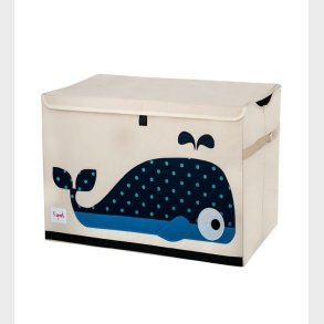 3 Sprouts Opbevaringkasse - 38x61x37 - Hval