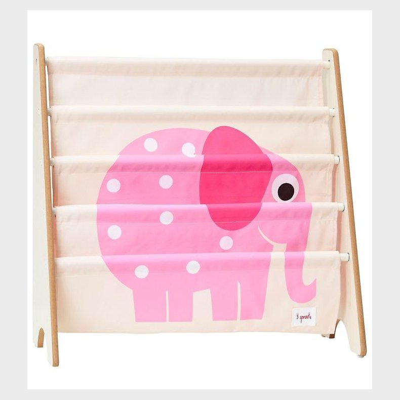 3 Sprouts Bogreol - 62x25x61 - Elefant