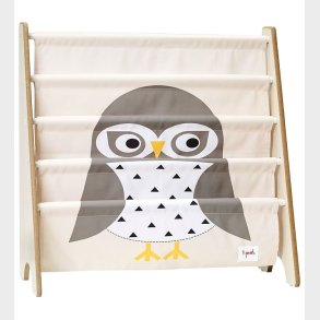 3 Sprouts Bogreol - 62x25x61 - Ugle