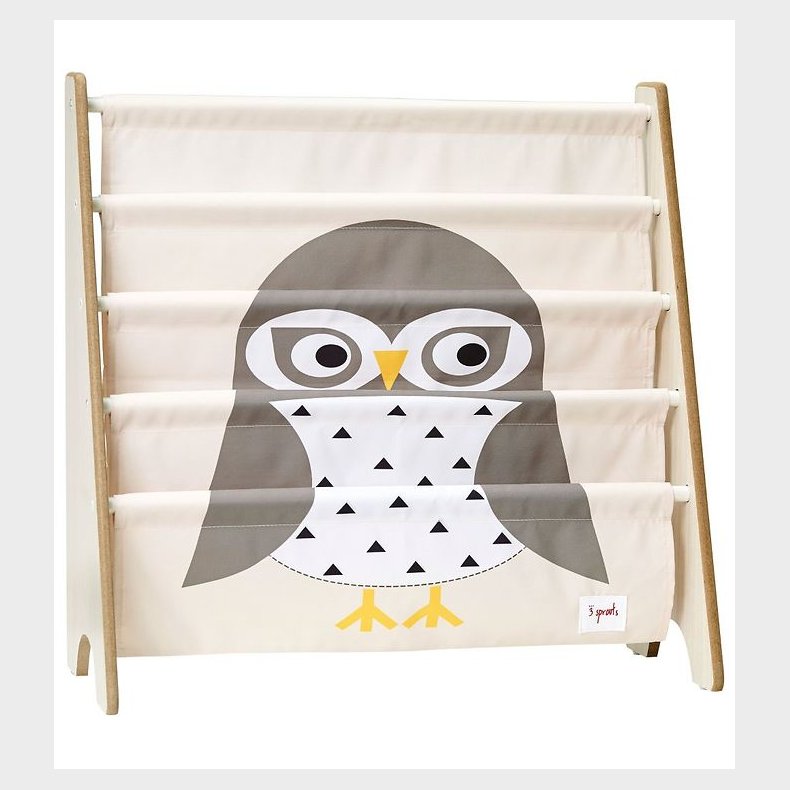 3 Sprouts Bogreol - 62x25x61 - Ugle