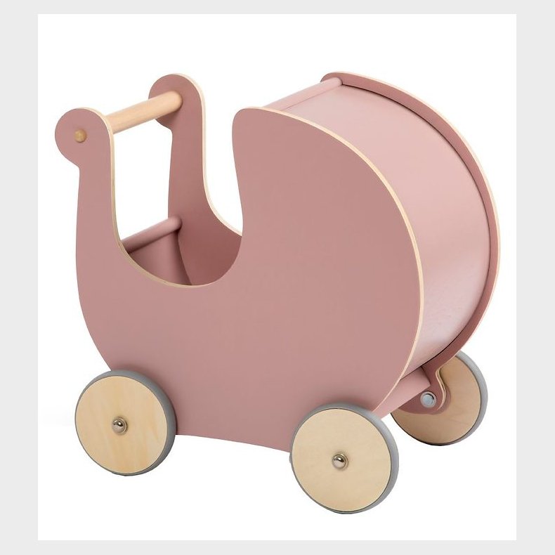 Sebra Dukkevogn - Tr� - Blossom Pink