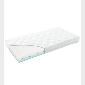 Leander Madras - Linea/Luna - Comfort - 120x60 cm - Hvid