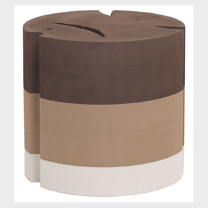 bObles Fisk - M20 - 22x20 cm - Sand Grey