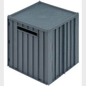 Liewood Foldekasse m. L�g - 30,5x32x31,5 cm - Elijah - Whale Blu