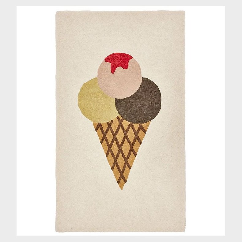 OYOY Gulvtppe - 140x80 cm - Ice Cream
