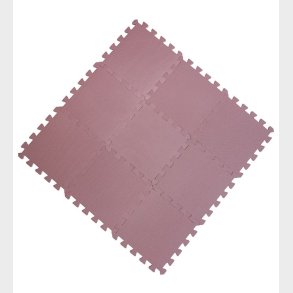 BabyDan Legegulv - 90x90 cm - Rosa