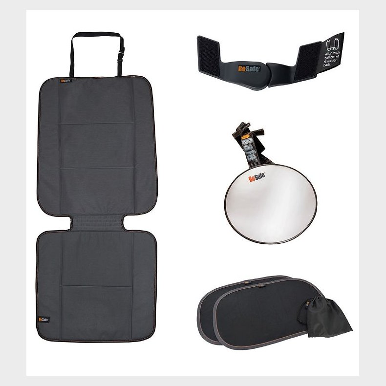 BeSafe Bags�de-S�t til Autostol - Rear Facing Kit - Sort