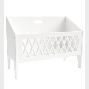 Cam Cam Bogkasse - Harlequin - Hvid