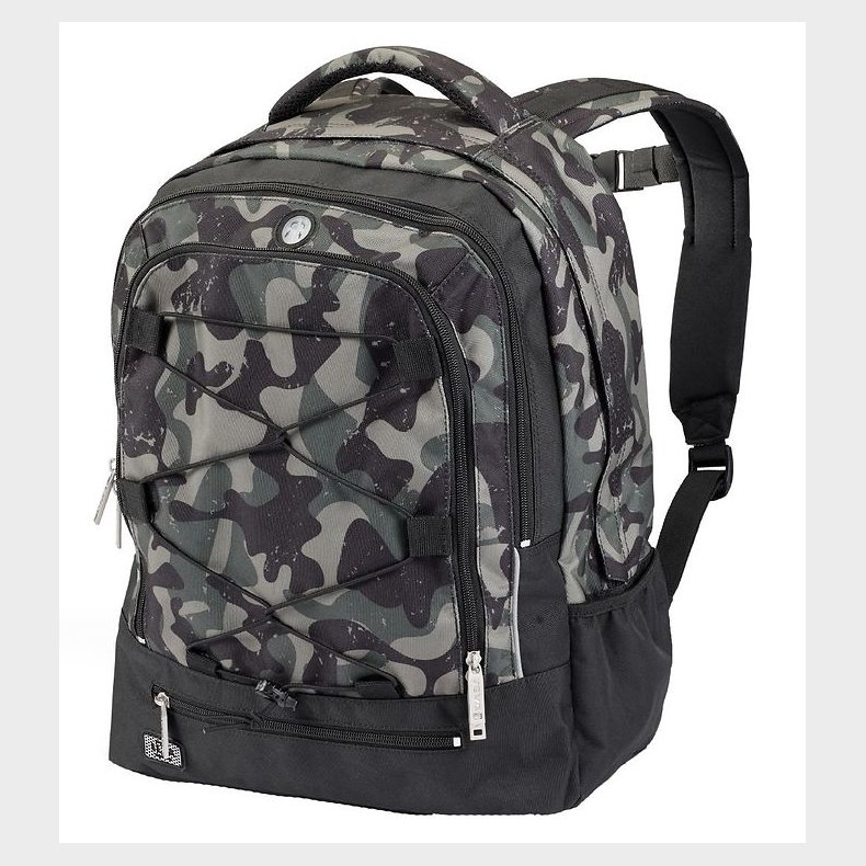 Jeva Skoletaske - Survivor - Green Camou