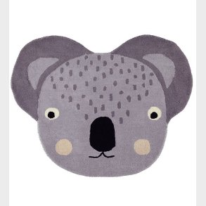 OYOY Gulvtppe - 85x100 cm - Koala - Gr