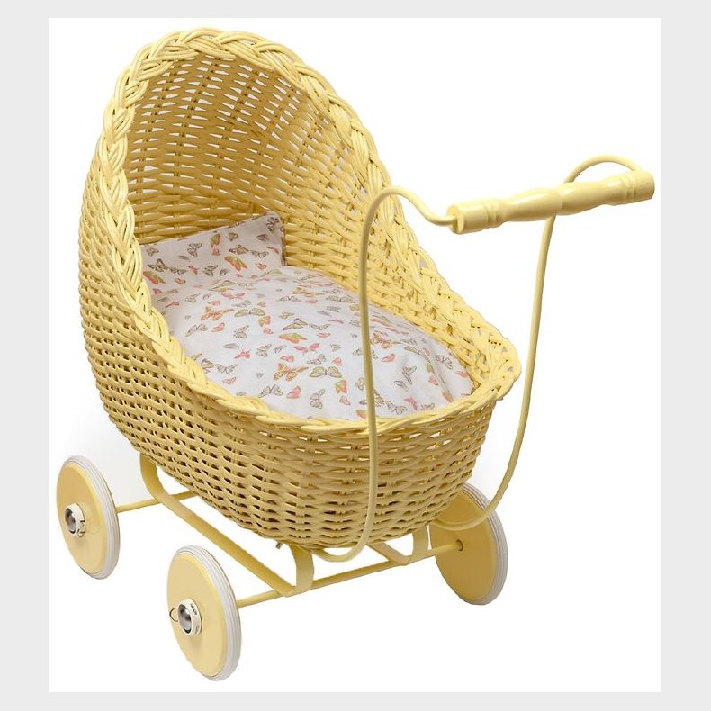 Smallstuff Dukkevogn - Soft Yellow